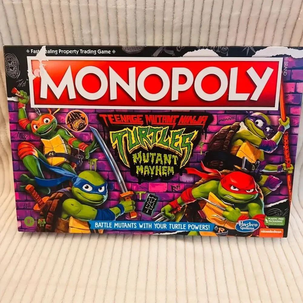 TMNT Monopoly Game New